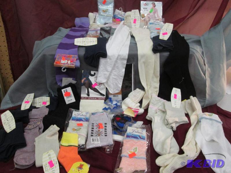 misc. socks various sizes in girls to womens...