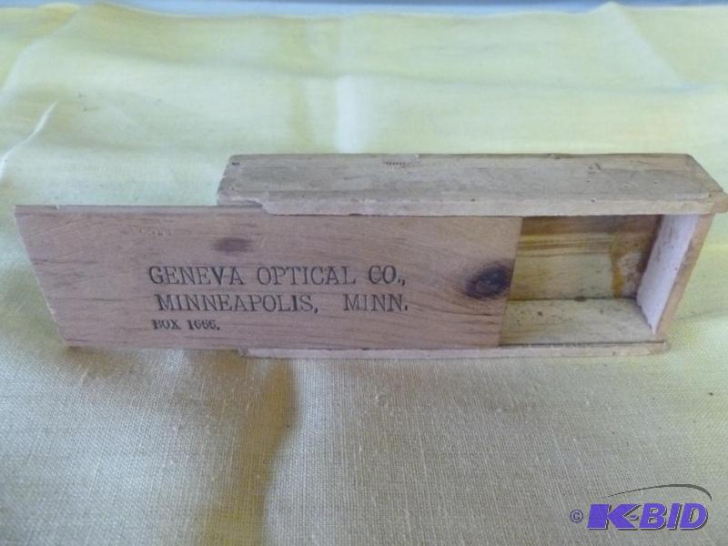 lot 102 image: Vintage Geneva Optical Co. Minneapolis, Minne...