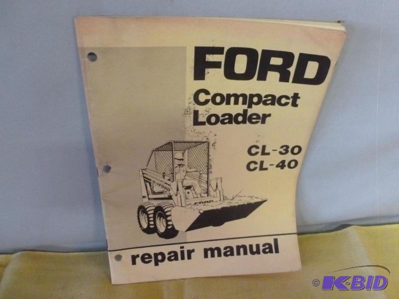 lot 142 image: &nbspFord Compact Loader CL-30 and CL-40 rep...