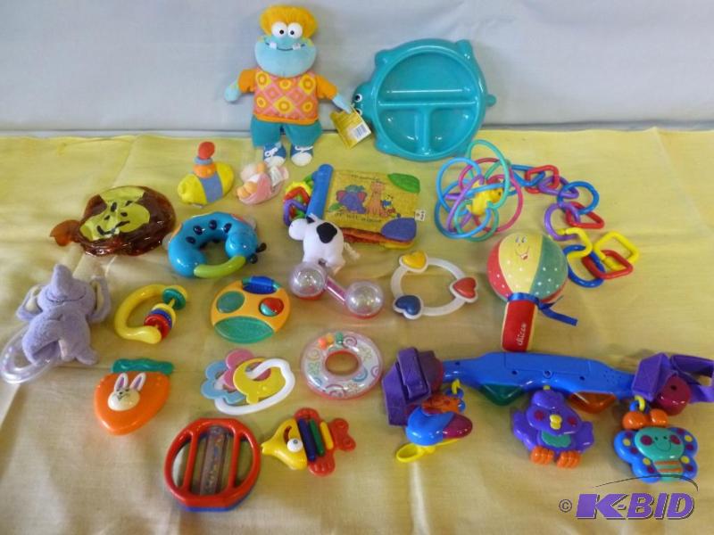 lot 165 image: Large lot of good baby toys....