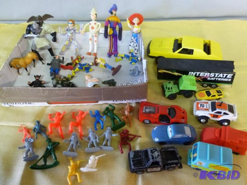 lot 169 image: Large lot of collectible toys that includes a...