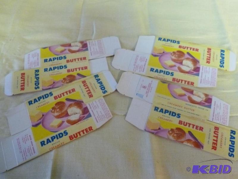 lot 211 image: Lot of four vintage 1954 Farmers Co-Op Creame...