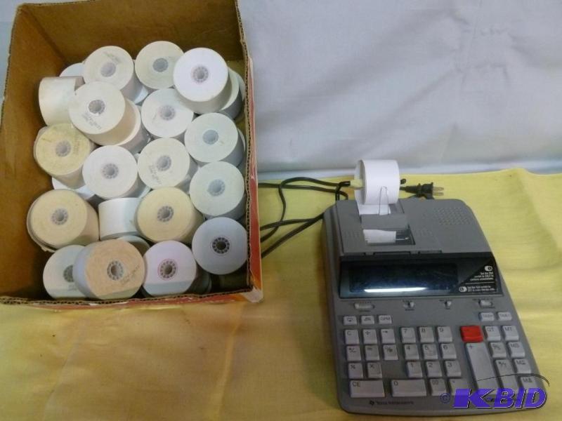 lot 223 image: Texas Instruments electric adding machine mod...