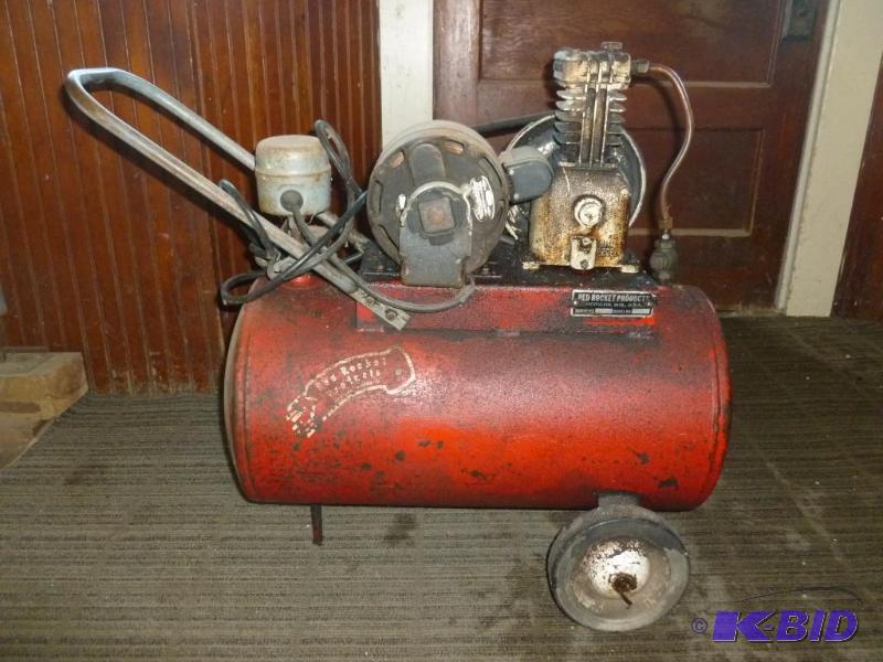 air compressor red