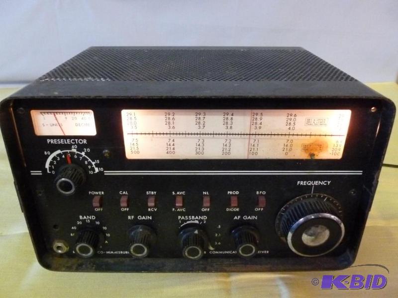 lot 4 image: Vintage R.L Drake Co.- Ham Radio Miamisburg, ...