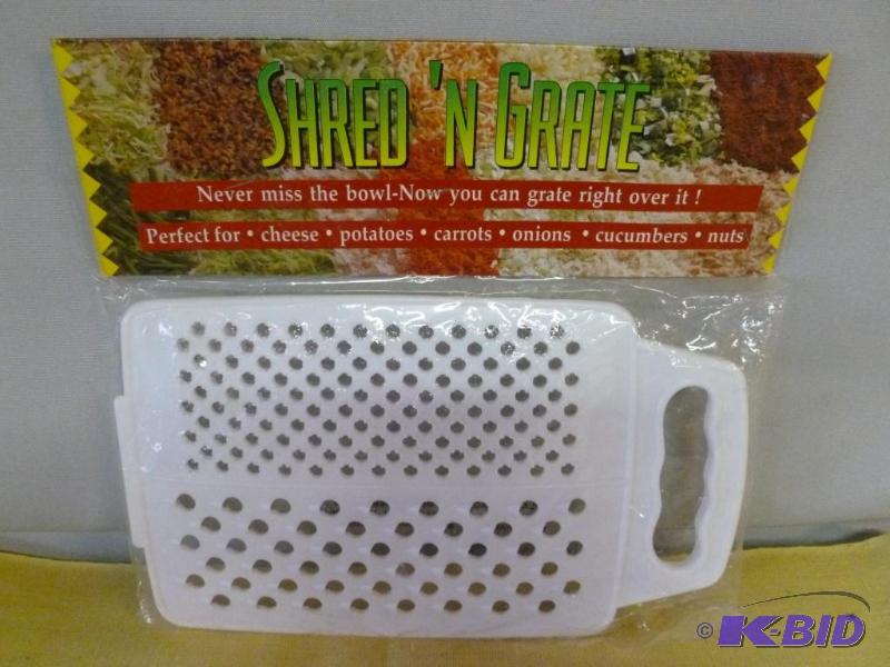 lot 75 image: Shred N Grate over the bowl kitchen grater, ...