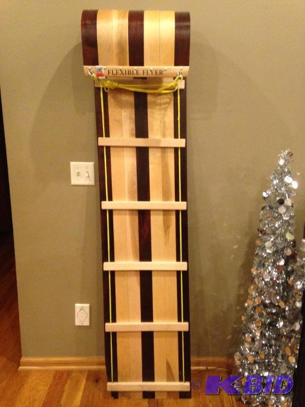 Flexible Flyer - Wood Toboggan