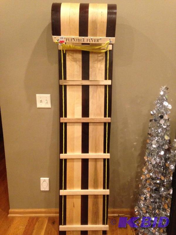 Flexible Flyer - Wood Toboggan