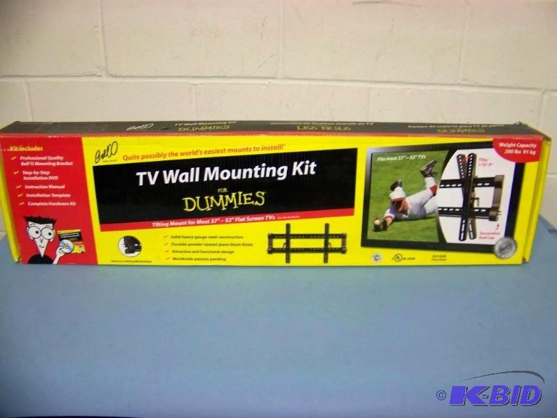 BellO, TV Wall Mounting Kit for Dummies