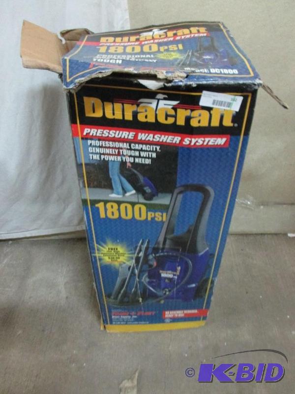 Duracraft pressure washer body...