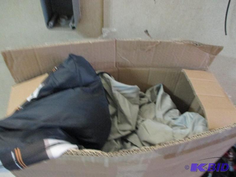 sleeping bag...