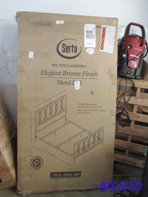 queen bed frame...