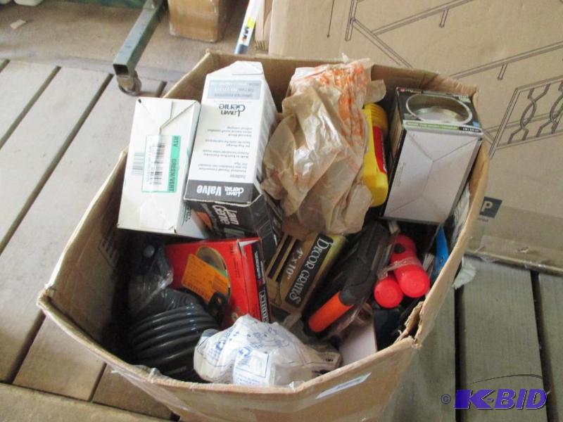 Box of small home depot returns...