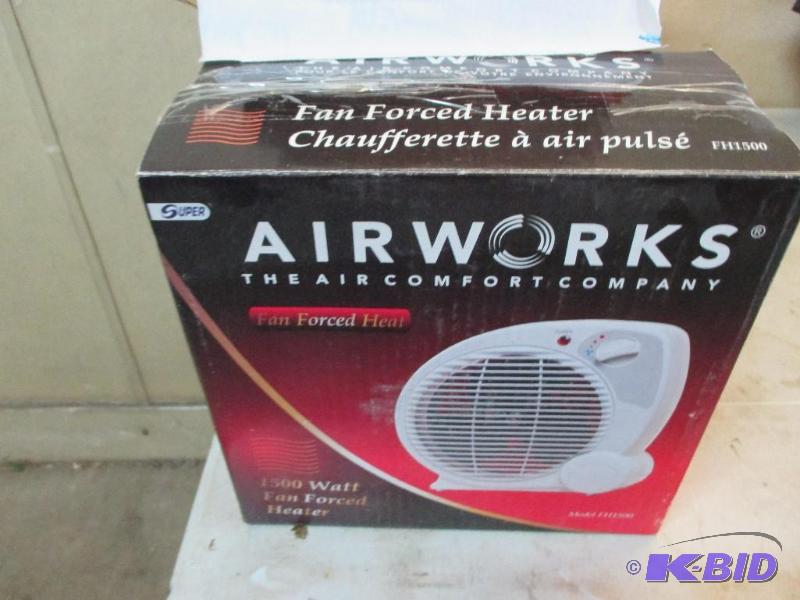 10 airworks heaters...