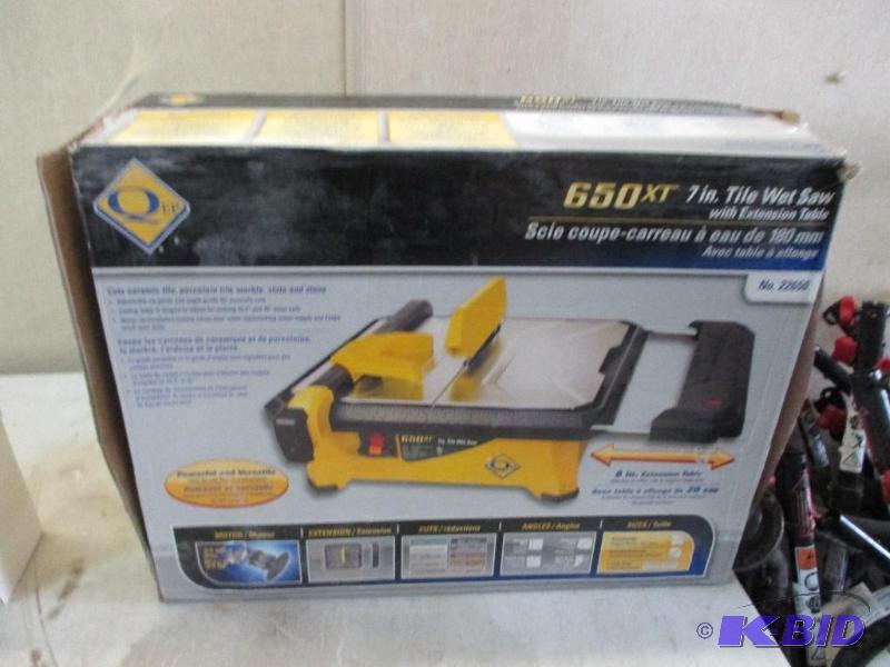 650xt tile saw...