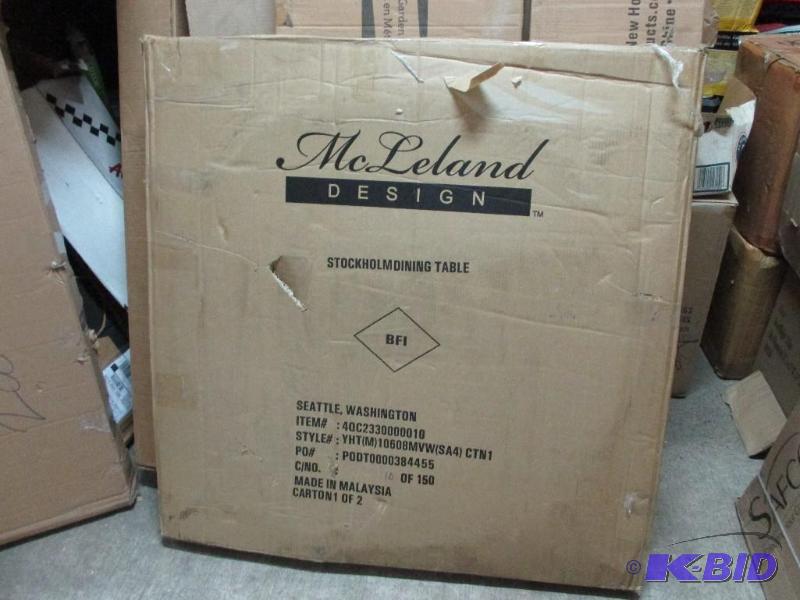 McLeland Stockholm dining table...