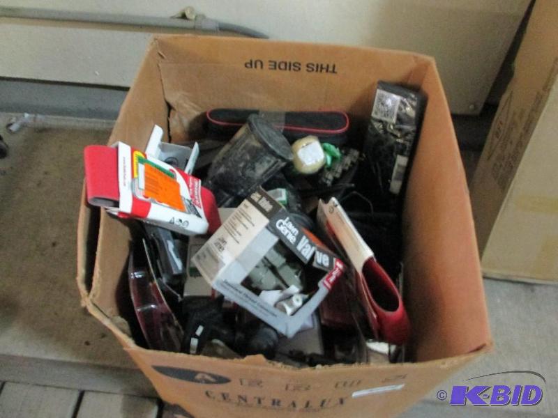 Box of small home depot repairs...