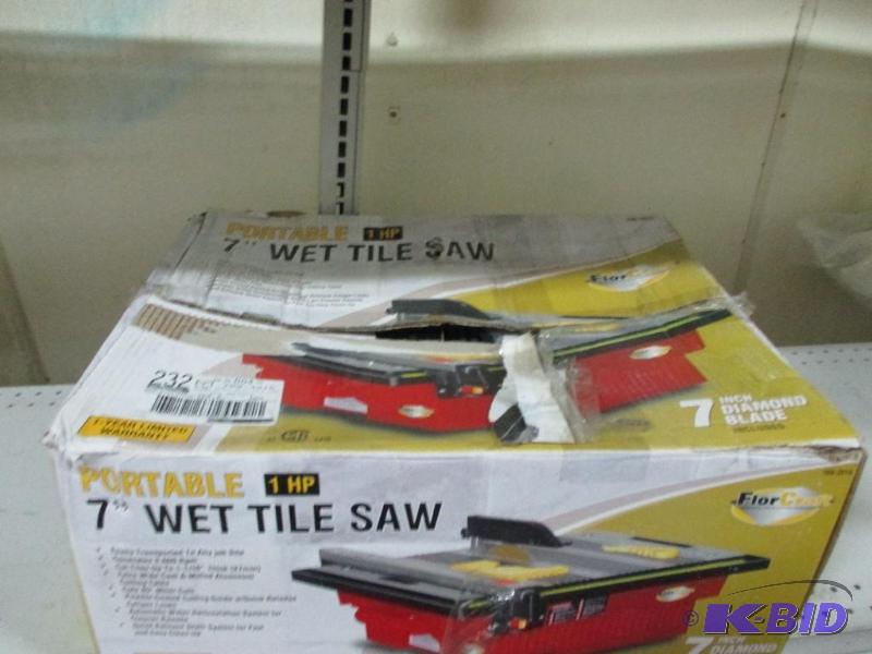 7&quot tile saw...