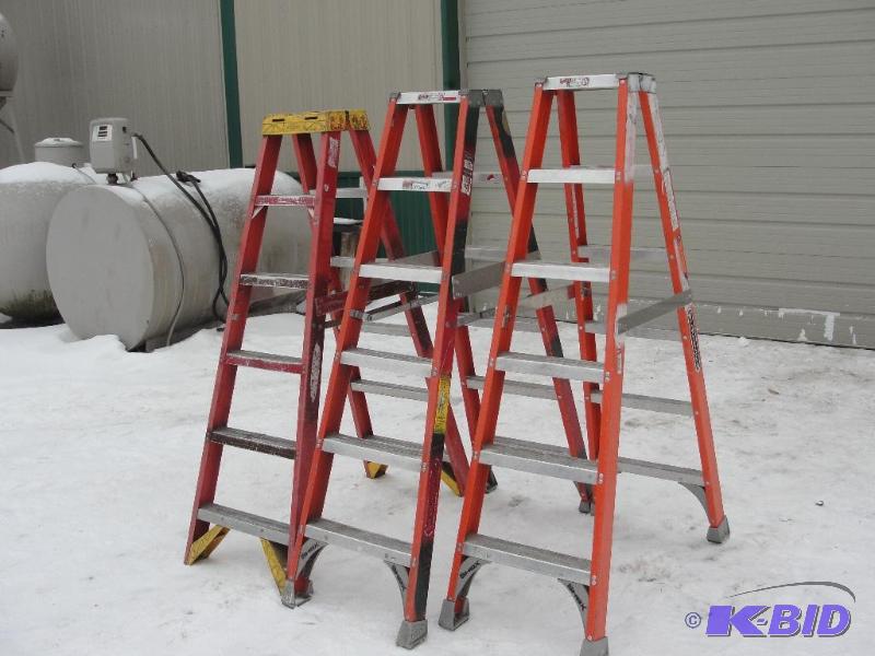 Industrial Fiberglass Ladders 3 - 6ft....