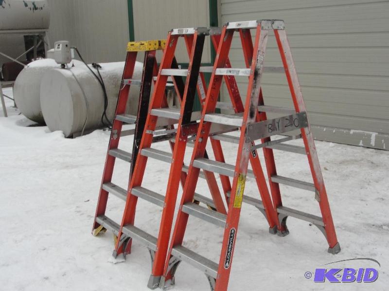 Industrial Fiberglass Ladders 3 - 6ft....