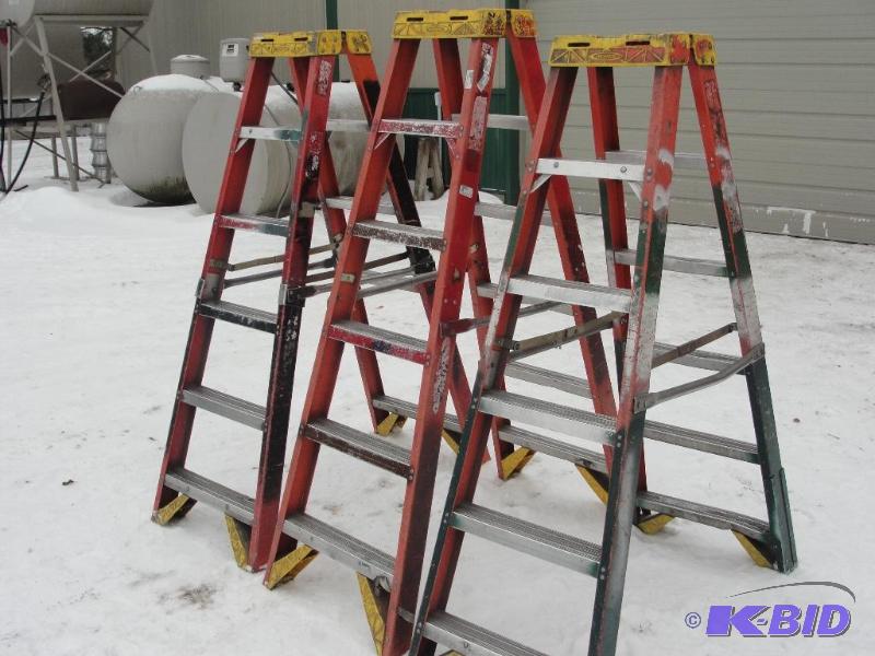 Industrial Fiberglass Ladders 3 - 6ft....