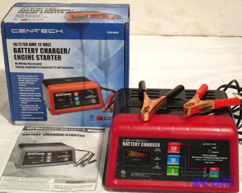Centech Automotive Battery Charger