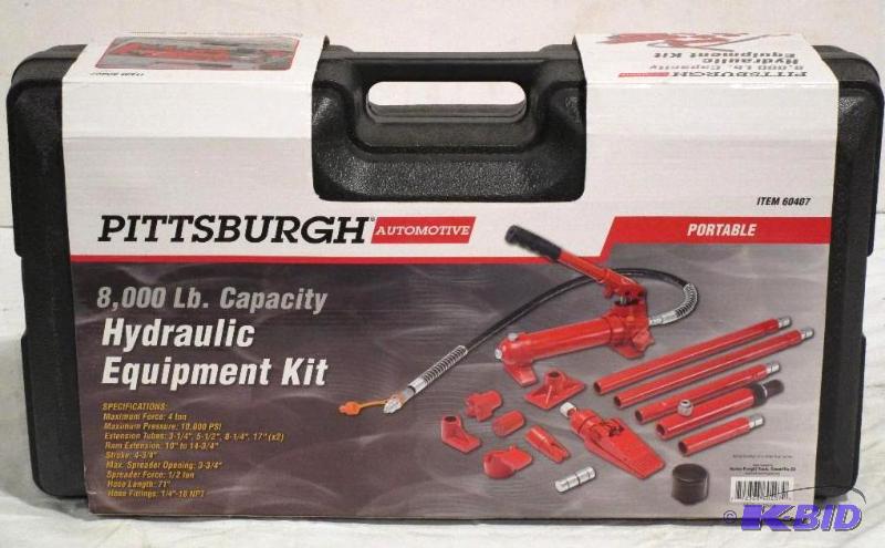 4 ton Heavy Duty Portable Hydraulic Equipment Kit
