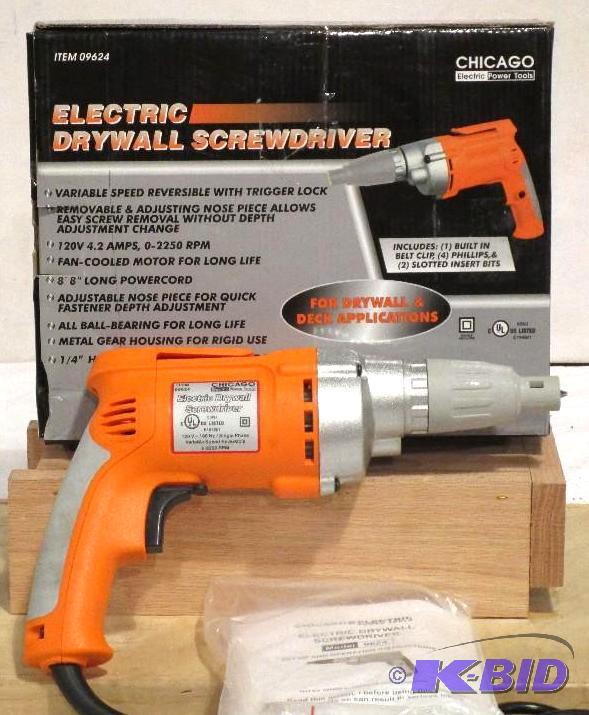 4.2 Amp Heavy Duty Drywall Variable Speed Reversible Screwdriver