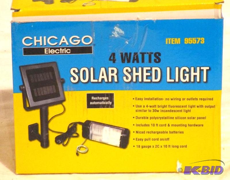 Solar Shed Light