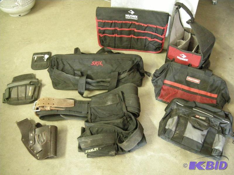 Canvas tool bags