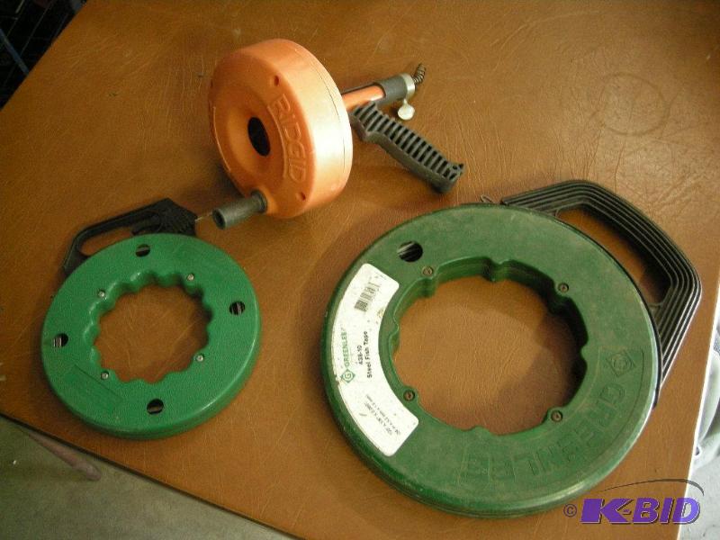 RidgidGreenlee snakes