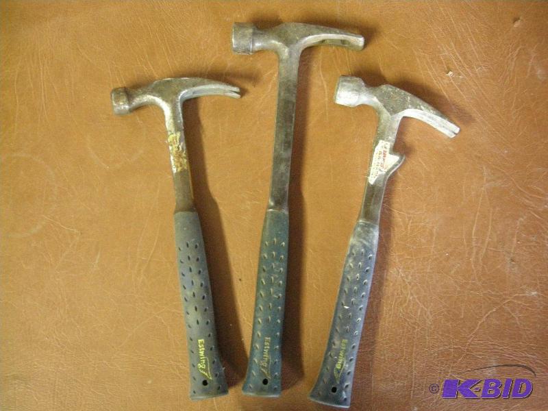 3 Estwing Hammers