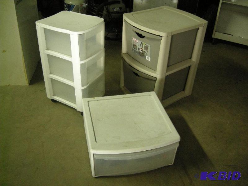Three Sterlite Organizers