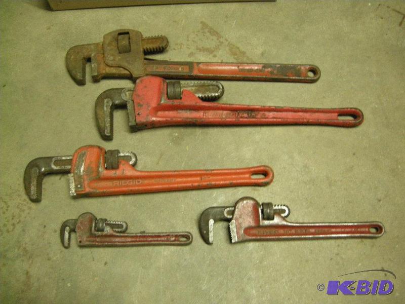 5 pipe wrenches