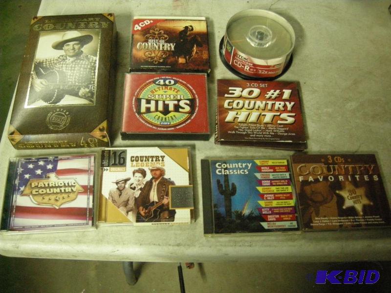 Country music CDs