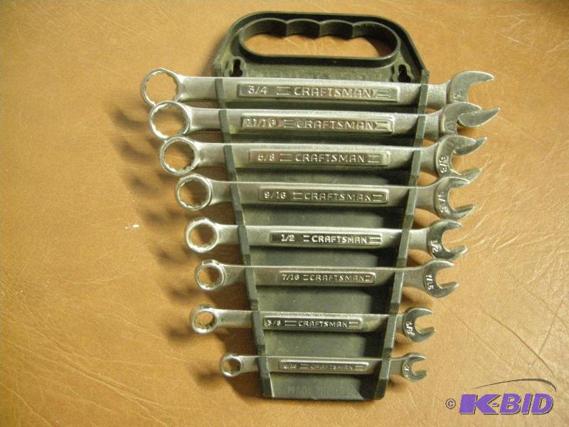 Craftsman Wrench set