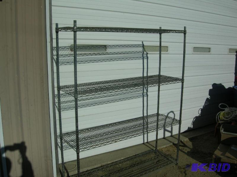 Heavy wire rackingshelf