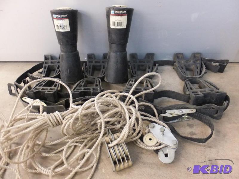 Trailer Rollers, Ski Racks & Rope Pulley