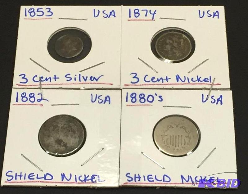 Lot of vintage U.S.A. Nickels