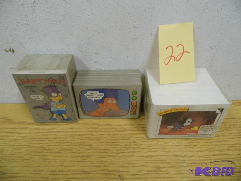 Disney & Simpsons Collectors Cards