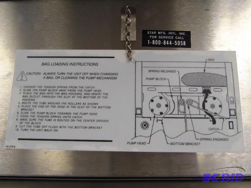 Commercial Nacho Cheese Dispenser Pump - Star Mfg