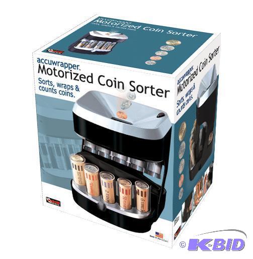 Accuwrapper Motorized Coin Sorter