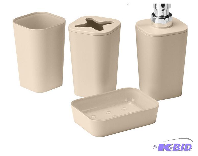 4 Piece Bath Accessory Set