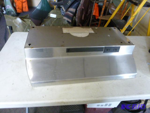 lot 104 image: Stainless Steel Range Hood...