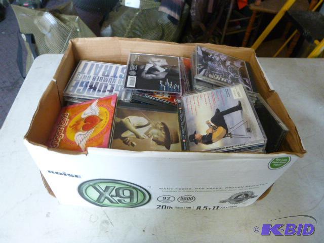 lot 109 image: Box of Empty CD Cases...