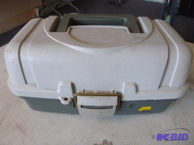 lot 11 image: Plano Tackle Box With some tackle. ...