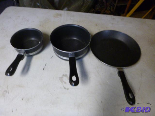 lot 120 image: 3 T-Fal&nbspPans...