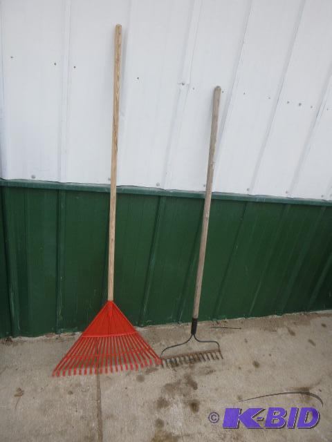 lot 151 image: Lawn Rake and Garden Rake...