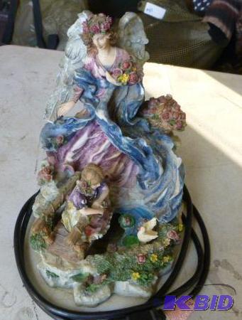 lot 174 image: Musical Angel Water Fountain...
