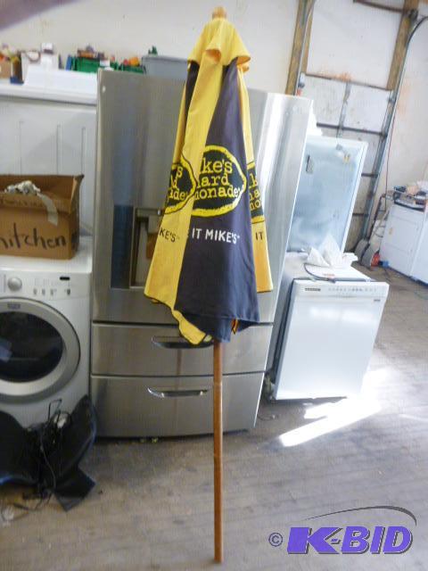 lot 23 image: Mikes Hard Lemonade Umbrella...